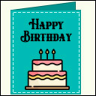 Birthday Card Maker by BarcodeLabelMaker.net