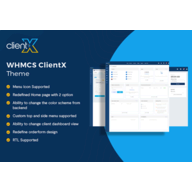 ClientX WHMCS Theme