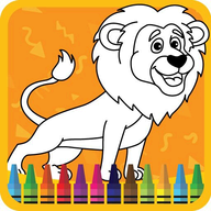 Kids Coloring Book: Cute Animals