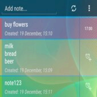 Notes Widget Reminder