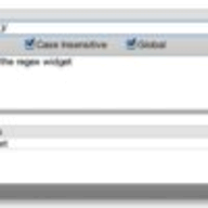 Regex Widget