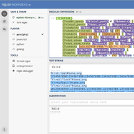 regular expressions 101