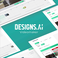 Videomaker by Designs.ai logo