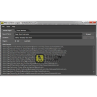 Web Contact Scraper